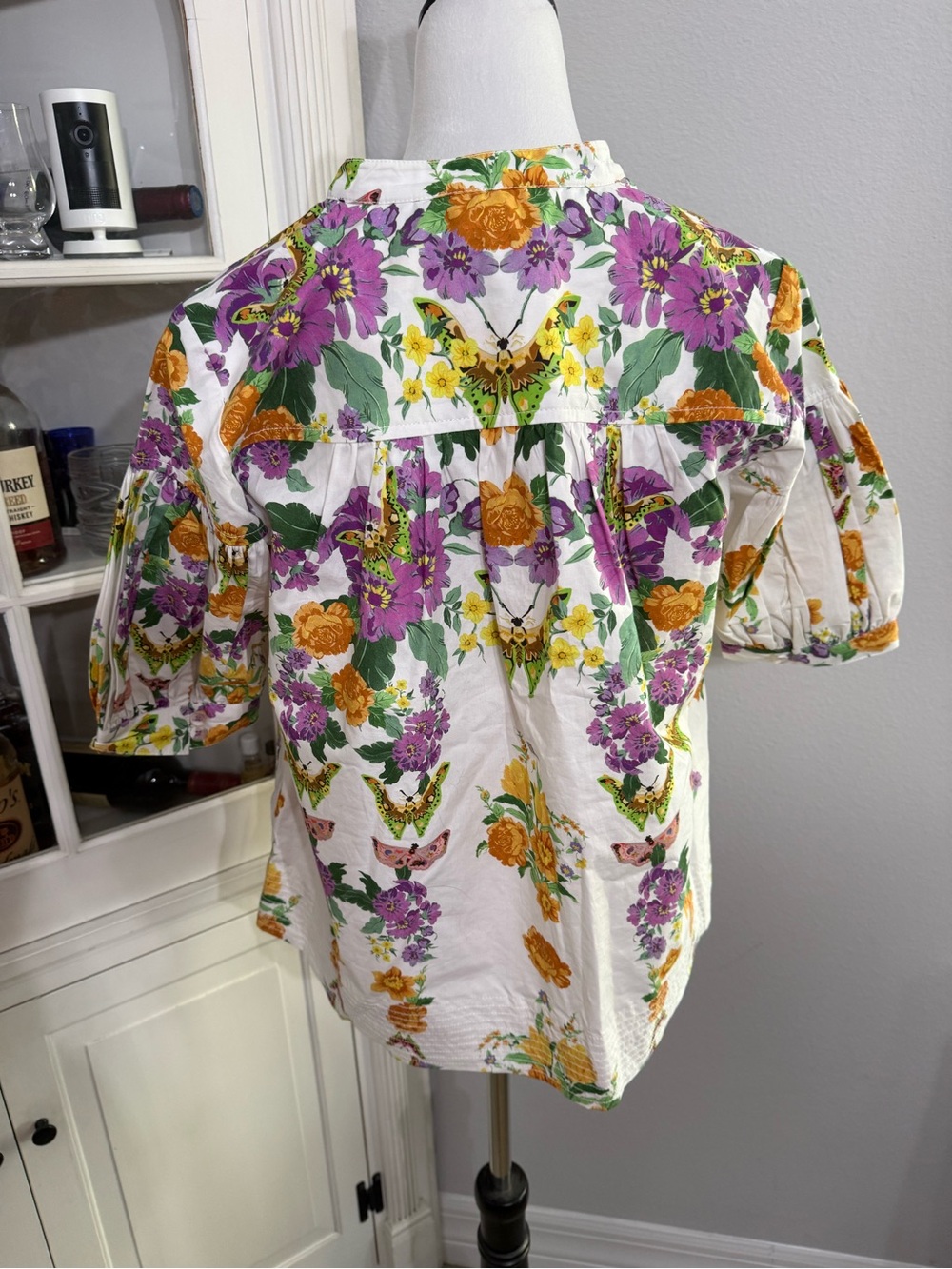 Anthropologie Darcey Popover Swing Top - Picture 6 of 9